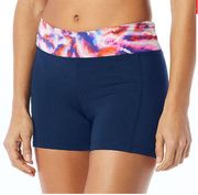 TYR DuraFast Areca Kalani Shorts Active Bottoms Women Blue - Size Small 4-6 $40