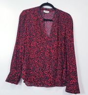 Zadig & Voltaire Animal Print Blouse