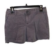 Maurice’s shorts tailored style side pockets button/zip closure size 4