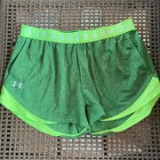 Under Armour  Green Activewear Shorts