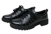 Vintage 90s Route 66 Black Chunky Oxford Shoes