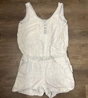 Cloth & Stone Anthropologie  Chambray Romper XS