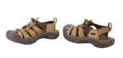 Keen Women’s Whisper Coffee Leather Waterproof Sports Hiking Sandal Size 8