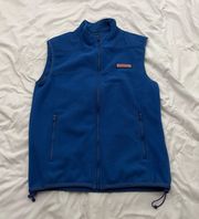 Blue Fleece Vest