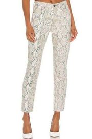 NWT Grlfrnd Karolina Skinny Jeans Snake Bite