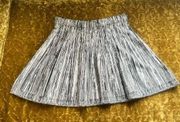 Candies sweater skirt - Women's size M- Black/gray, short, stretchy