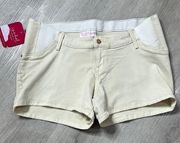 nwt // Isabel maternity Ingrid & Isabel jean midi shorts