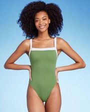 One Piece Women’s Green  Swimsuit