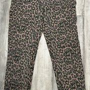 brand Cheetah Print jeans/pants