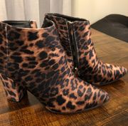 Cheetah Bootie Heels