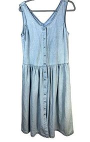 FADS 100% cotton vintage denim dress