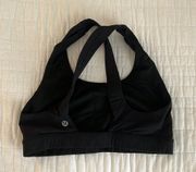 Black Sports Bra