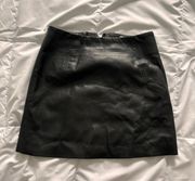 Leather Skirt