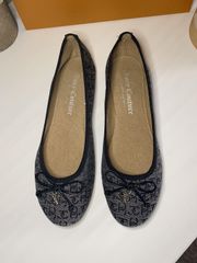 Monogram Ballet Flats