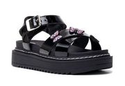 New Wonder Nation Little & Big Girls Butterfly Sandal, Size: 5