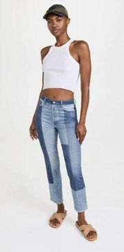 Rag & Bone Stretch Miramar Stretch Miramar Nina Cigarette Trompe l'oeil Cotton