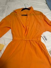 Orange Romper