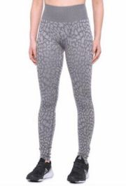 Ryka Seamless Animal Print Leggings, Size XL NWT