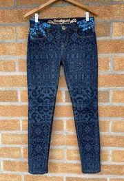 Desigual velvet jeans 25