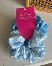 Lilly Pulitzer NWT scrunchies set of 2