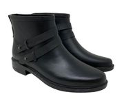 Chooka Womens Size 9 Midtown Strappy Rain Boot Black