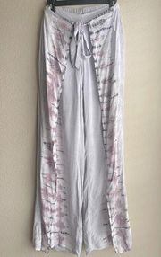 Young Fabulous & Broke Split Leg Tie Dye Beach Pants Size S