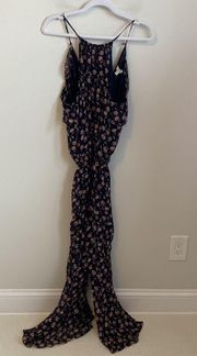 Joie Jael Silk Floral Jumpsuit