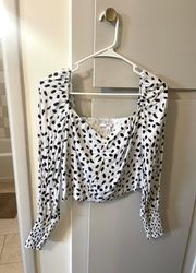 Polka Dot Blouse - Never Worn