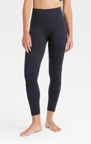 JoyLab High-Rise Ribbed Seamless 7/8 Leggings Size Large