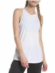 NWT Zella Women's Strength Sleeveless Racerback Tank in White XS