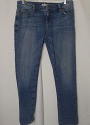 Eileen Fisher Jeans Blue Straight Leg Ankle Crop