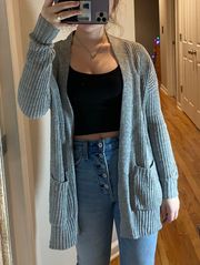 Gray Cardigan