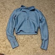 Buffbunny cropped half zip size small