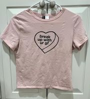 Ariana Grande “Break Up With Ur Gf” Tee