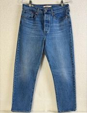 Levi’s Wedgie Straight Buttonfly Size 29