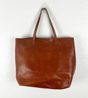 MADEWELL English Saddle 100% Cow Leather The Transport Tote