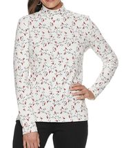 Croft & Barrow WOMEN’S CLASSIC LONG SLEEVE MOCKNECK TOP