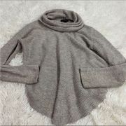 Tahari cowl neck sweater L