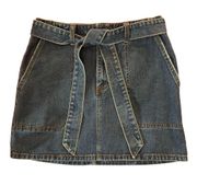 Billabong Live Simple Indigo Denim Skirt Dark Wash Size 29