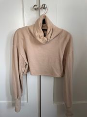 Cropped Turleneck Sweater