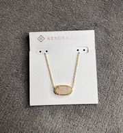 Elisa Gold Pendant Necklace