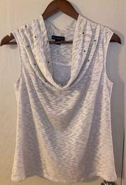 Anthropologie Metaphor Sleeveless Cowl Neck Sweater - size small