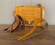 DVF Golden Mini Crossbody Purse