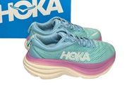 Hoka  One One Bondi 8 Airy Blue/Sunlit Ocean ABS0 1127952 Womens Running Shoes 6B