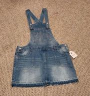 Arizona Denim Overall Skirt SIZE 14.5 Plus