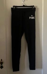 PINK - Victoria's Secret Black leggings