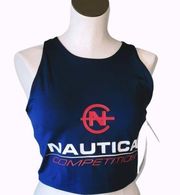 NWT NAUTICA Competition Sports Bra/ Crop Top