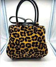 DUNE LONDON leopard print tote, shoulder or crossbody bag like new