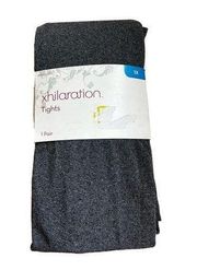 Xhilaration Heathered Grey 1X Plus Size Tights