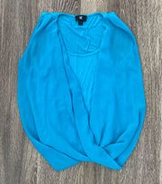 Womens Blue Blouse - M